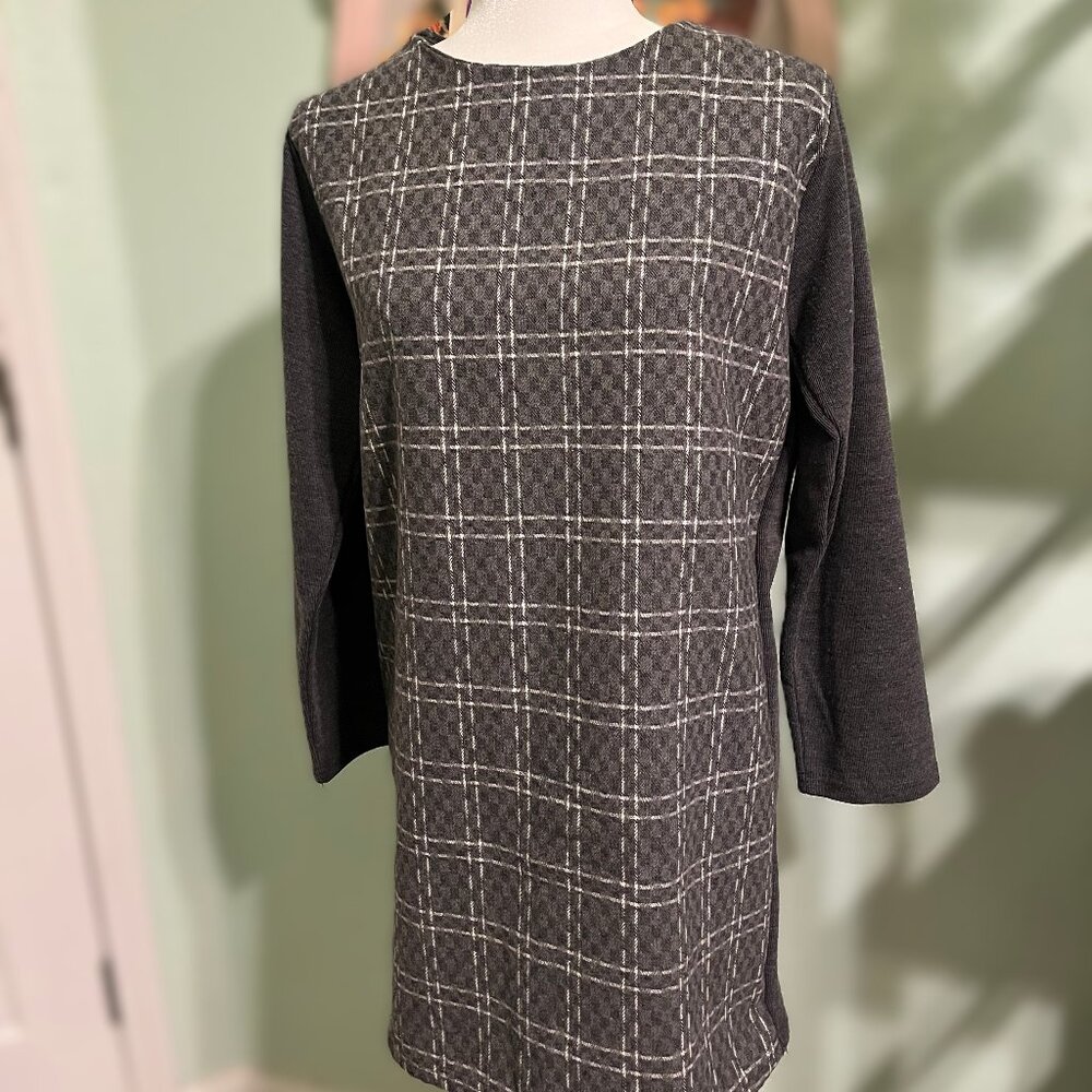 Gray Dress by Sister Made in Korea, Size M
